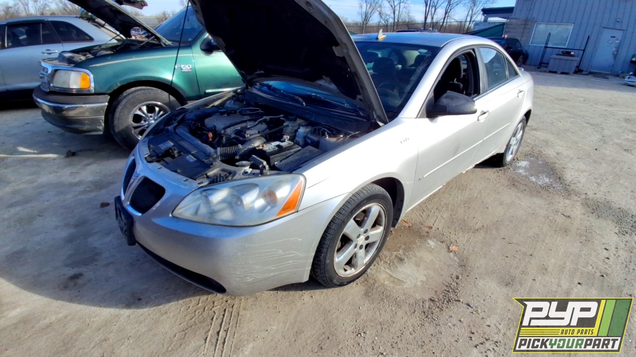 2008 PONTIAC G6 partes disponibles