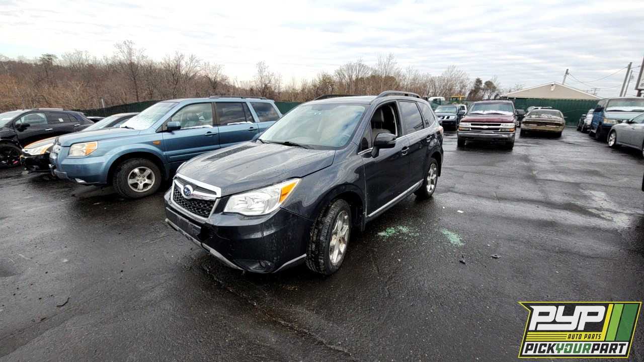 2015 SUBARU FORESTER partes disponibles