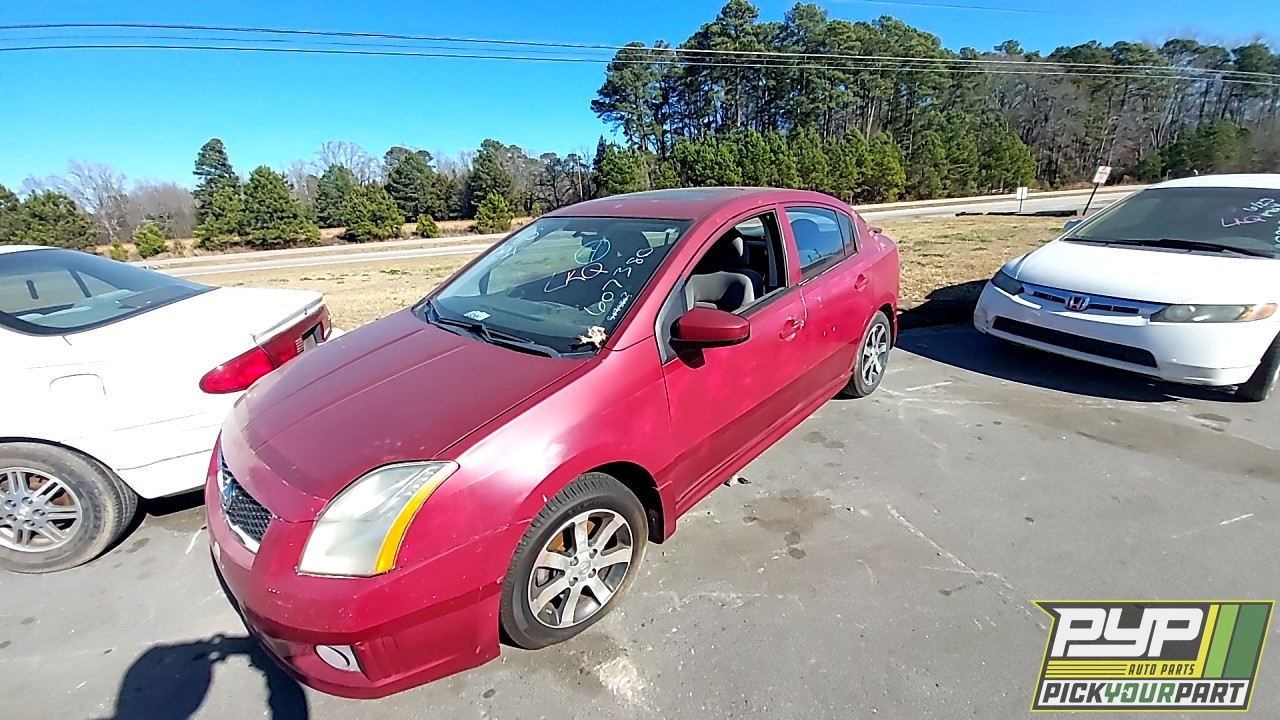 2012 NISSAN SENTRA partes disponibles