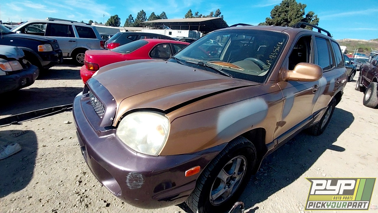 2002 HYUNDAI SANTA FE available for parts