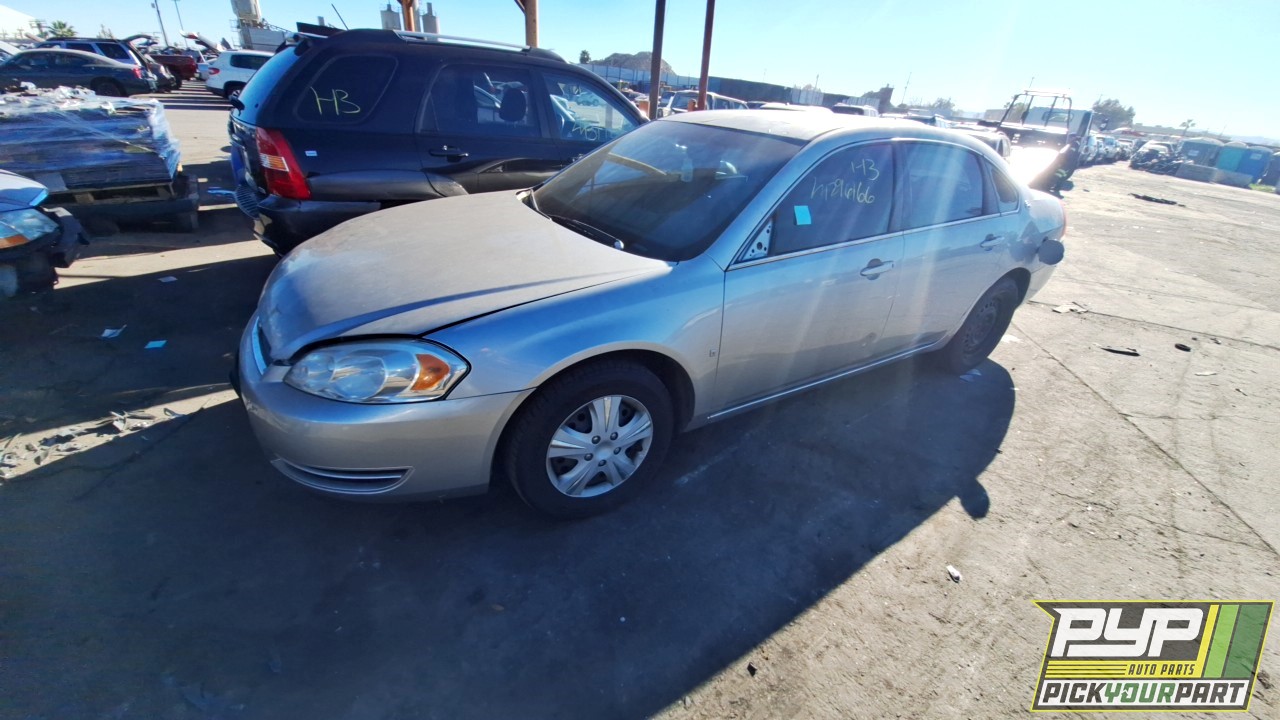 2008 CHEVROLET IMPALA partes disponibles