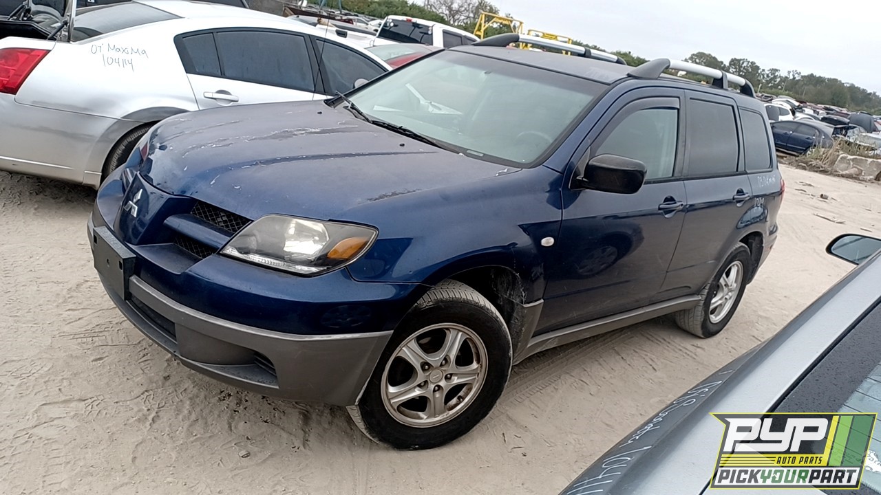 2003 MITSUBISHI OUTLANDER partes disponibles