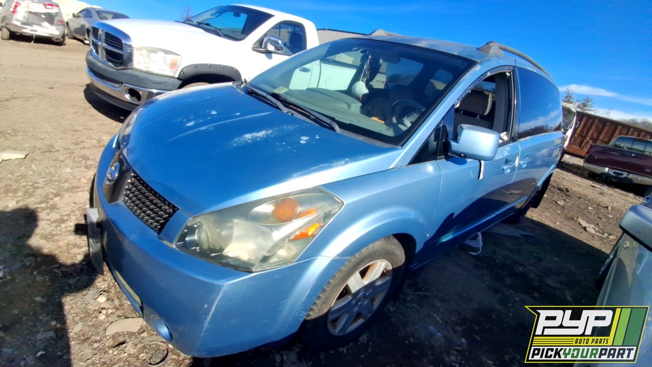 2004 NISSAN QUEST available for parts