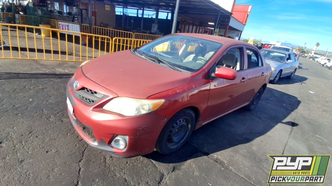 2009 TOYOTA COROLLA partes disponibles