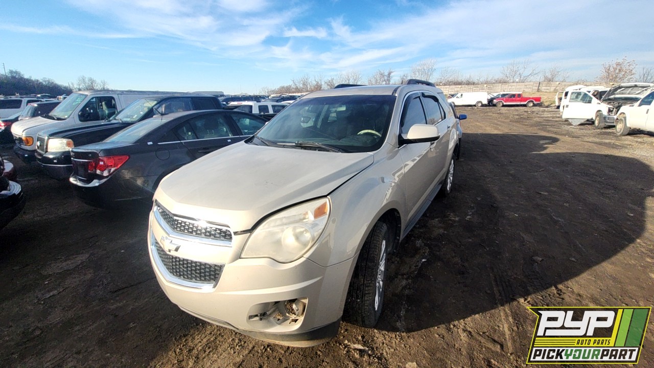 2011 CHEVROLET EQUINOX partes disponibles