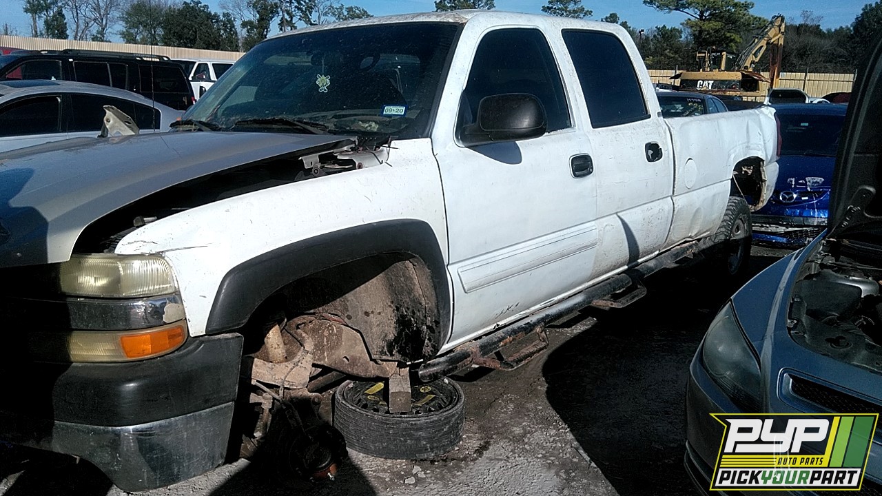 2002 CHEVROLET SILVERADO 2500 HD partes disponibles
