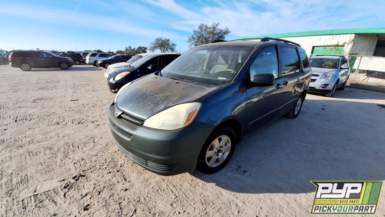 2004 TOYOTA SIENNA available for parts