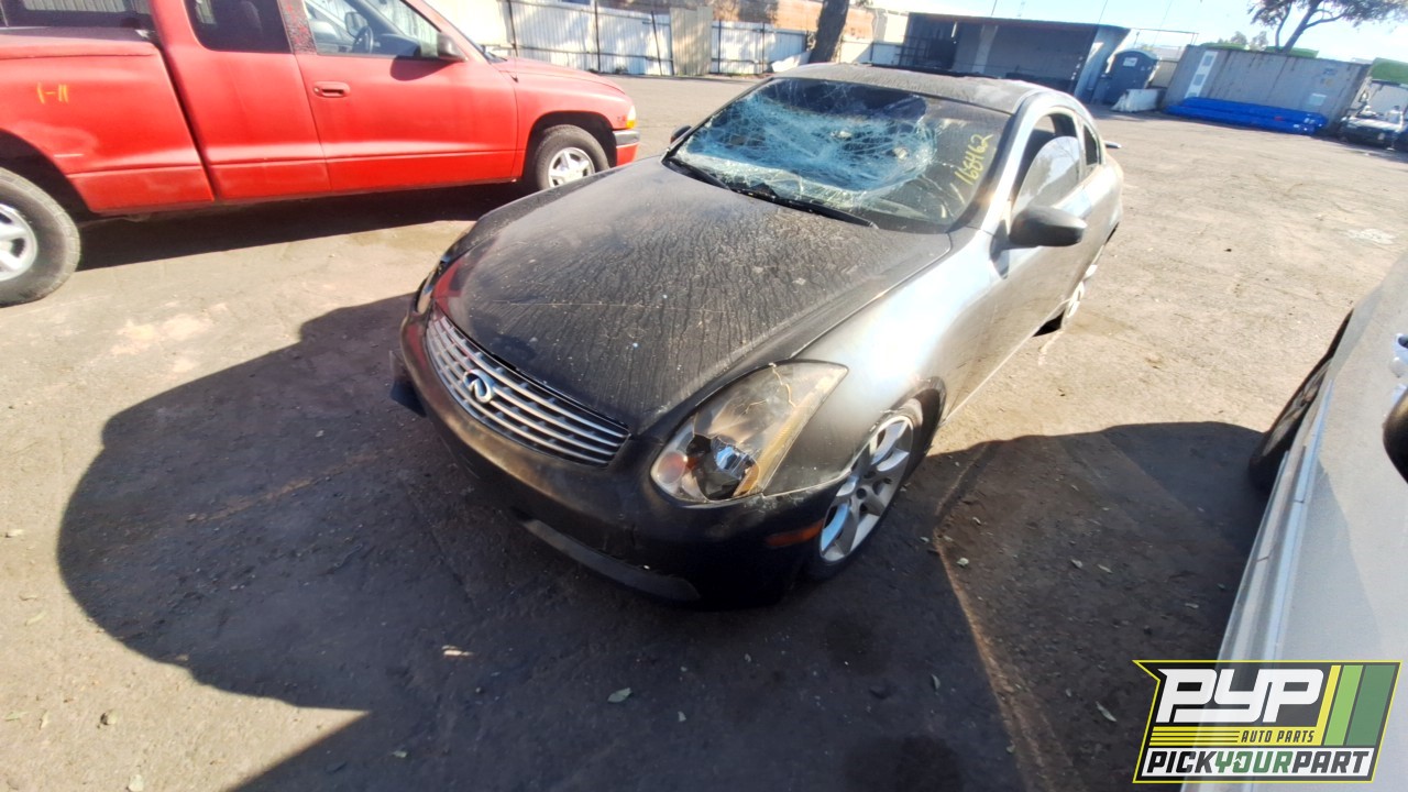 2005 INFINITI G35 available for parts