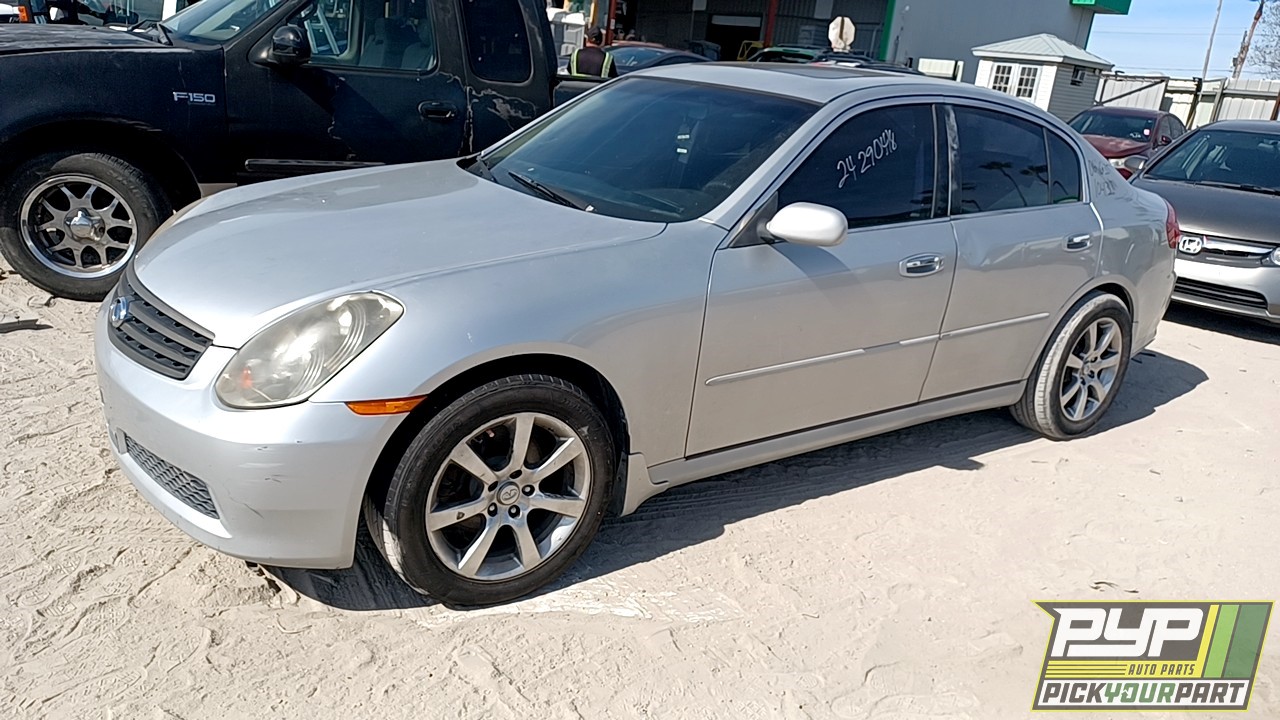 2006 INFINITI G35 available for parts