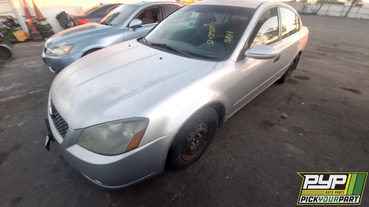 2005 NISSAN ALTIMA partes disponibles