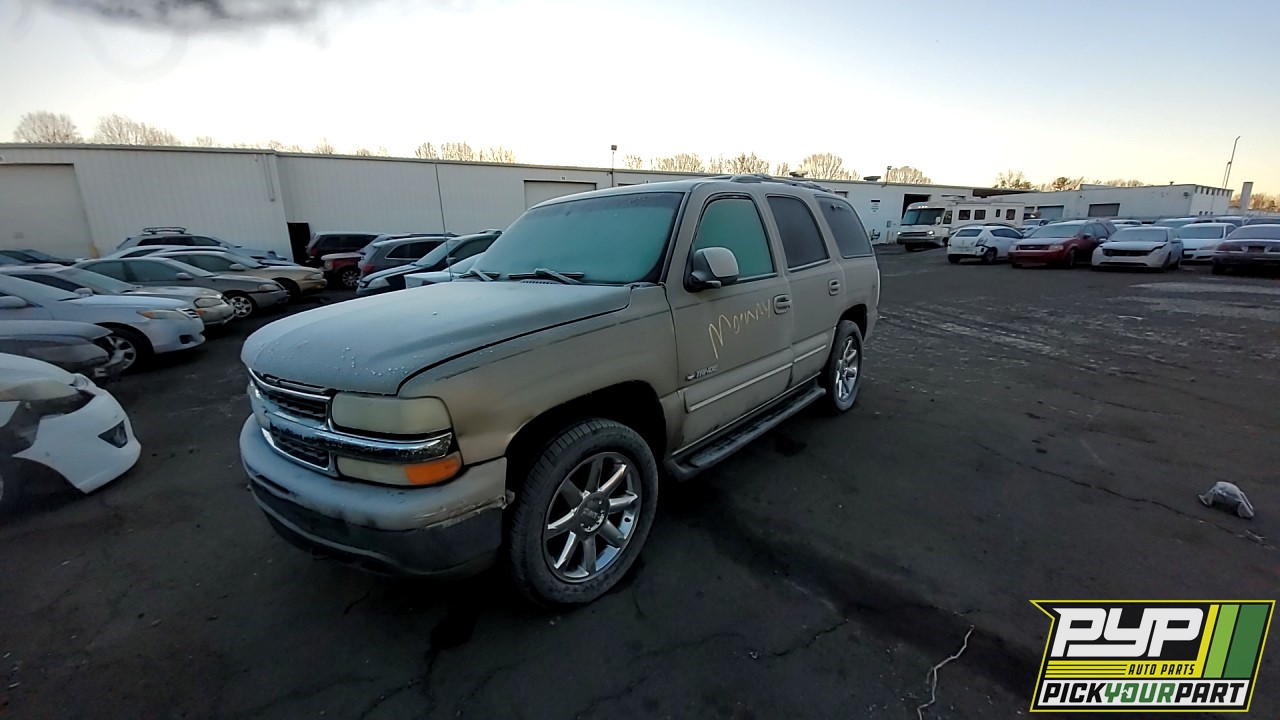 2001 CHEVROLET TAHOE available for parts