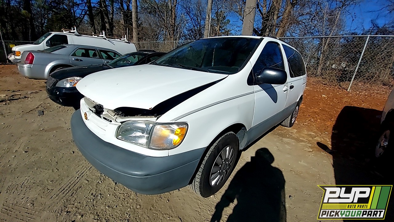 2000 TOYOTA SIENNA available for parts