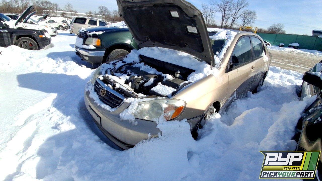 2007 TOYOTA COROLLA available for parts