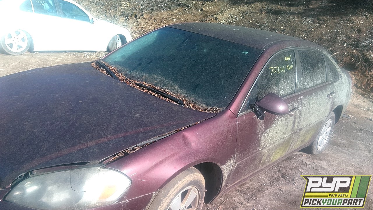 2007 CHEVROLET IMPALA partes disponibles