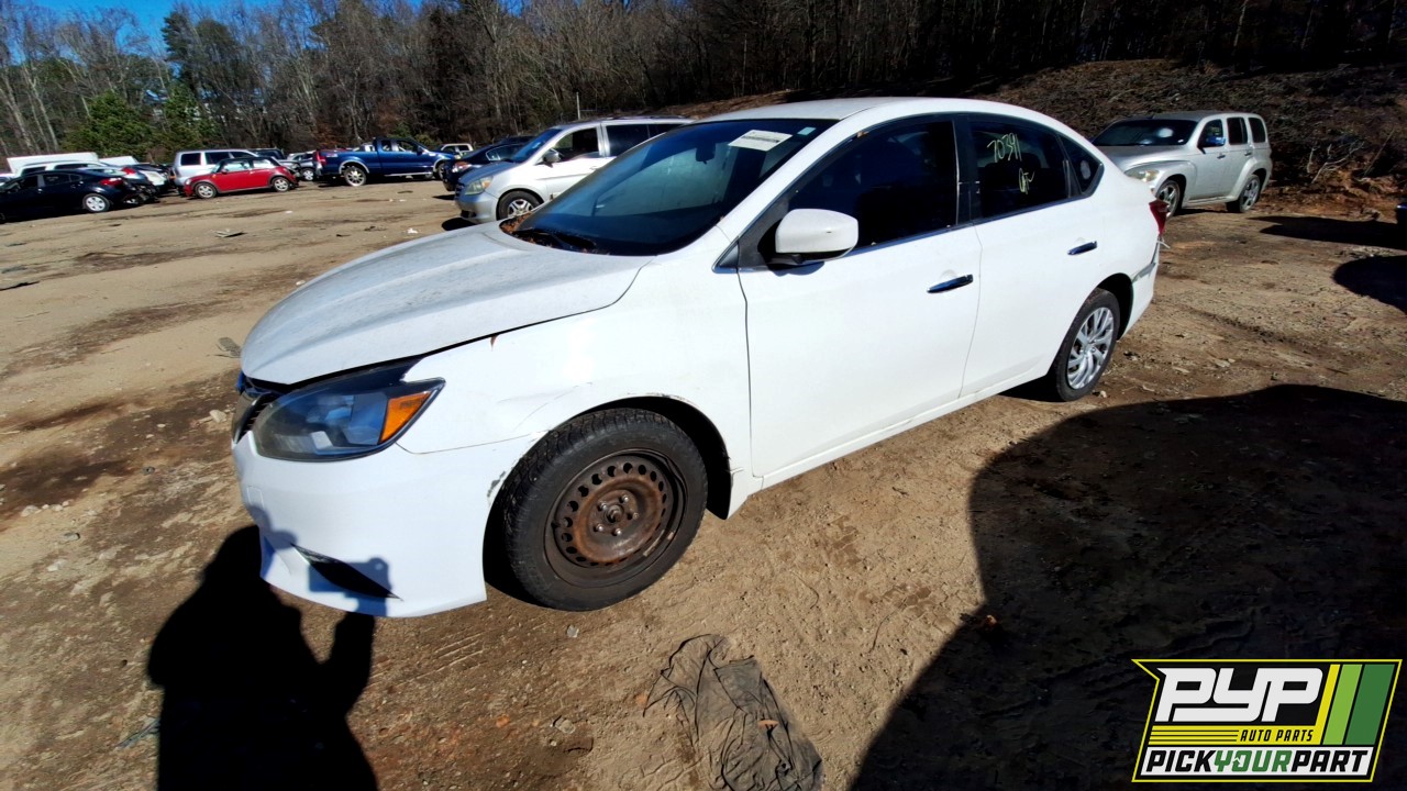 2017 NISSAN SENTRA partes disponibles