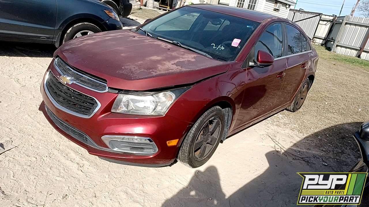 2015 CHEVROLET CRUZE available for parts