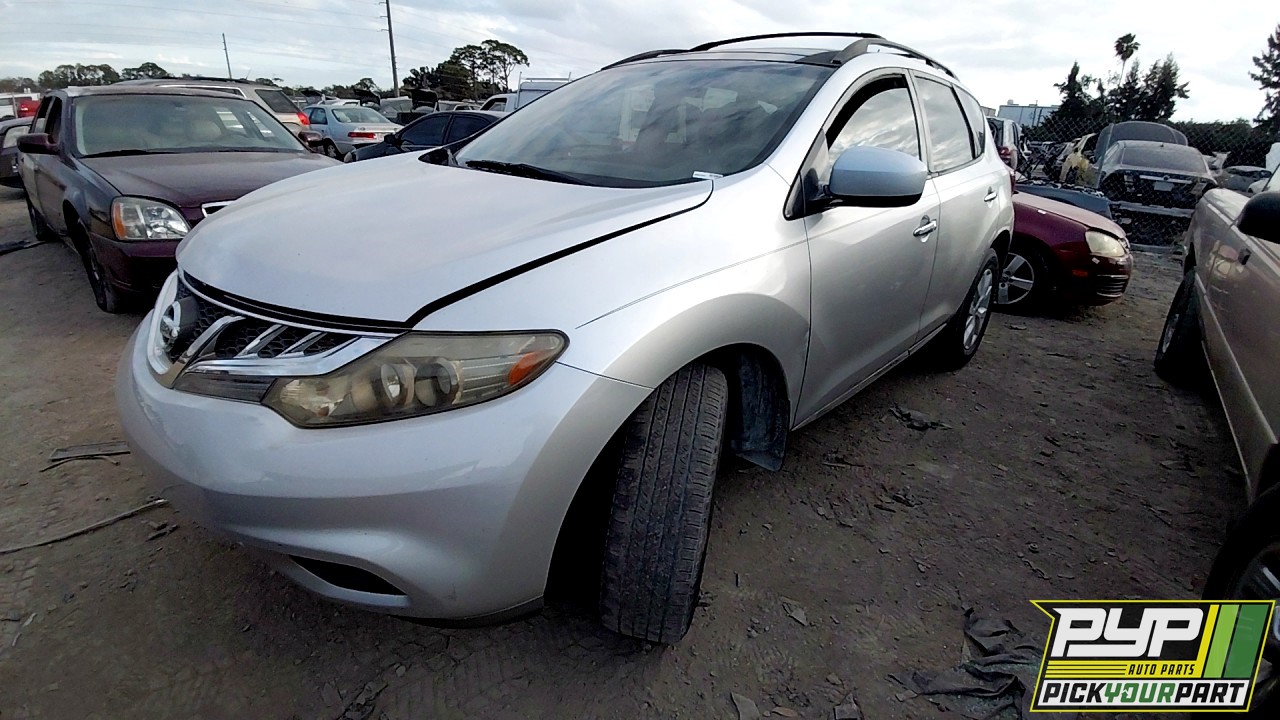 2011 NISSAN MURANO partes disponibles