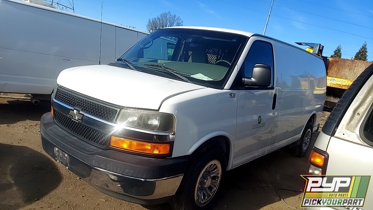 2012 CHEVROLET EXPRESS 1500 partes disponibles