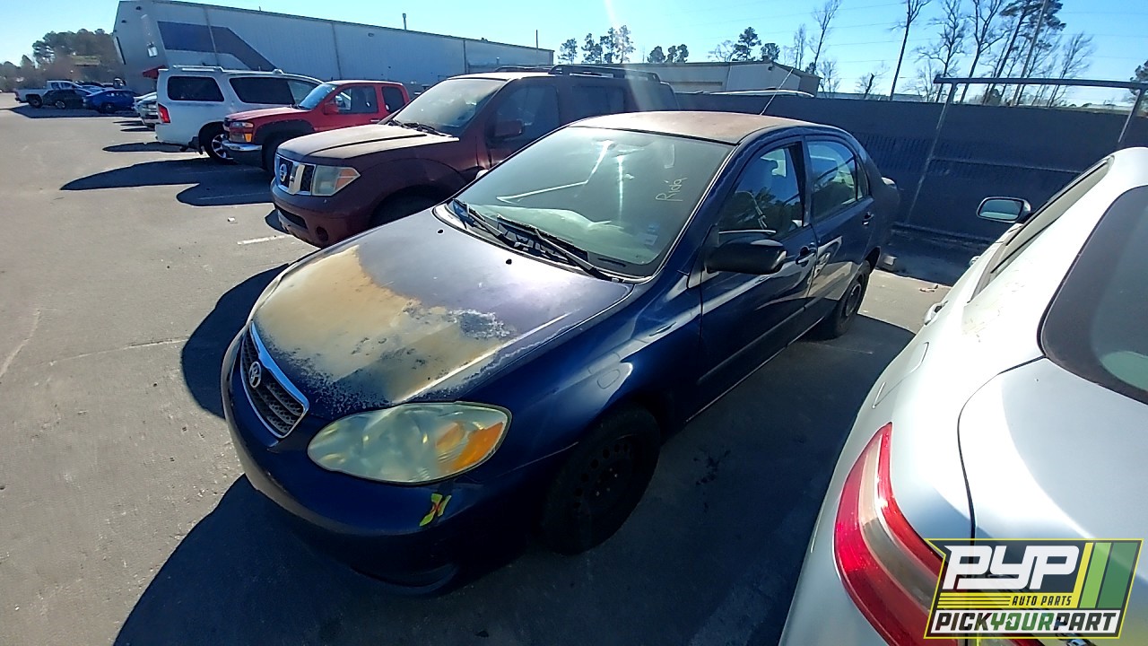 2008 TOYOTA COROLLA partes disponibles