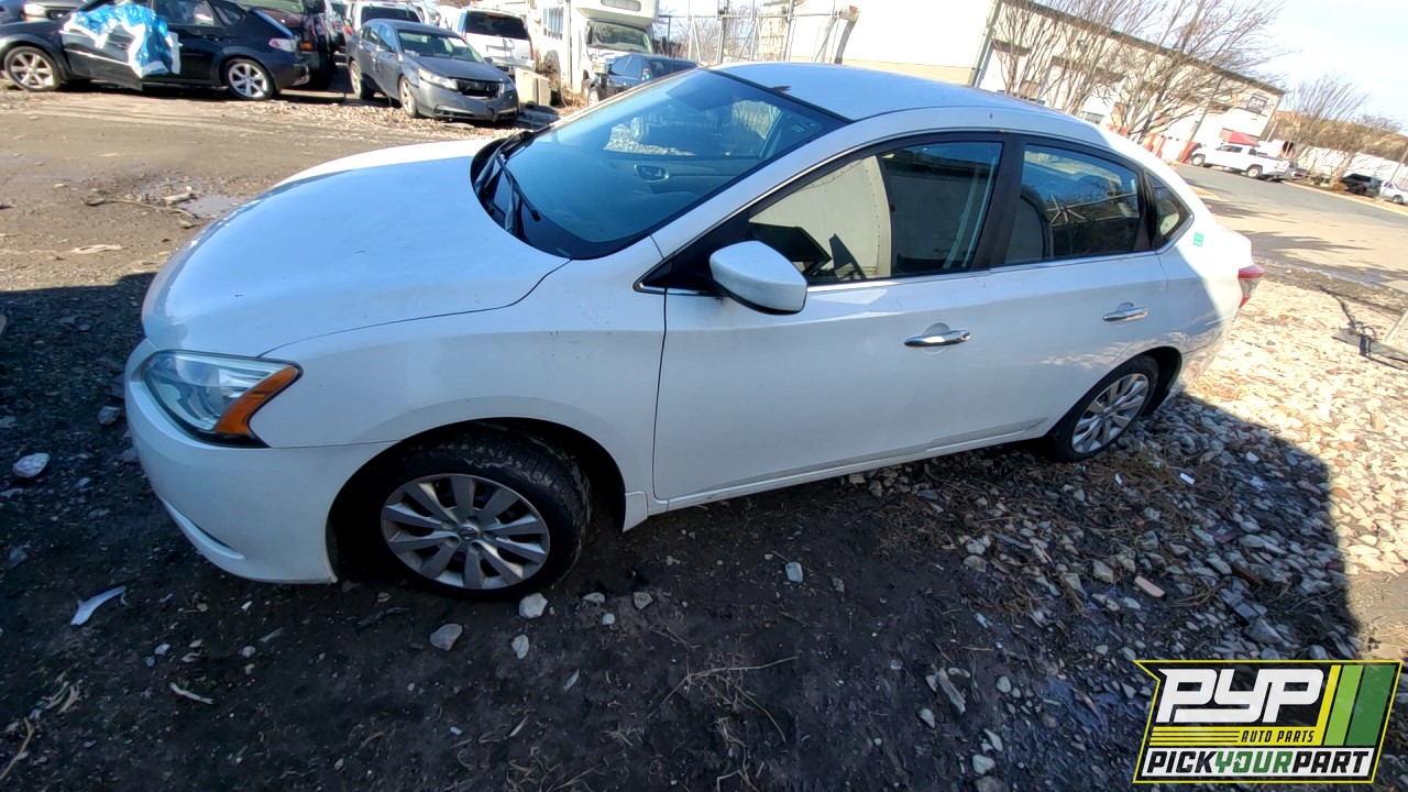 2014 NISSAN SENTRA partes disponibles