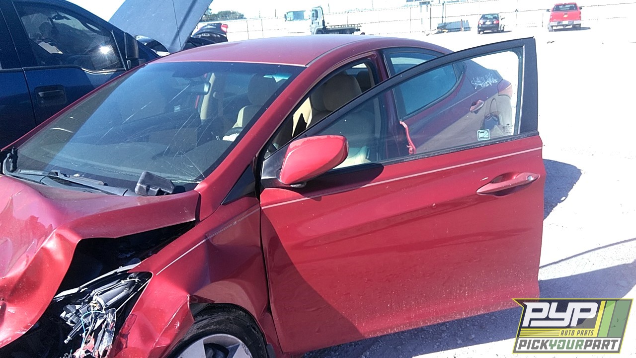 2012 HYUNDAI ELANTRA partes disponibles