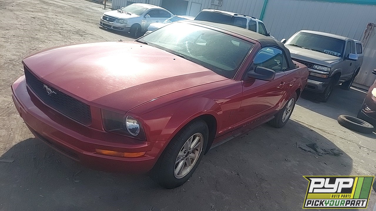 2009 FORD MUSTANG partes disponibles