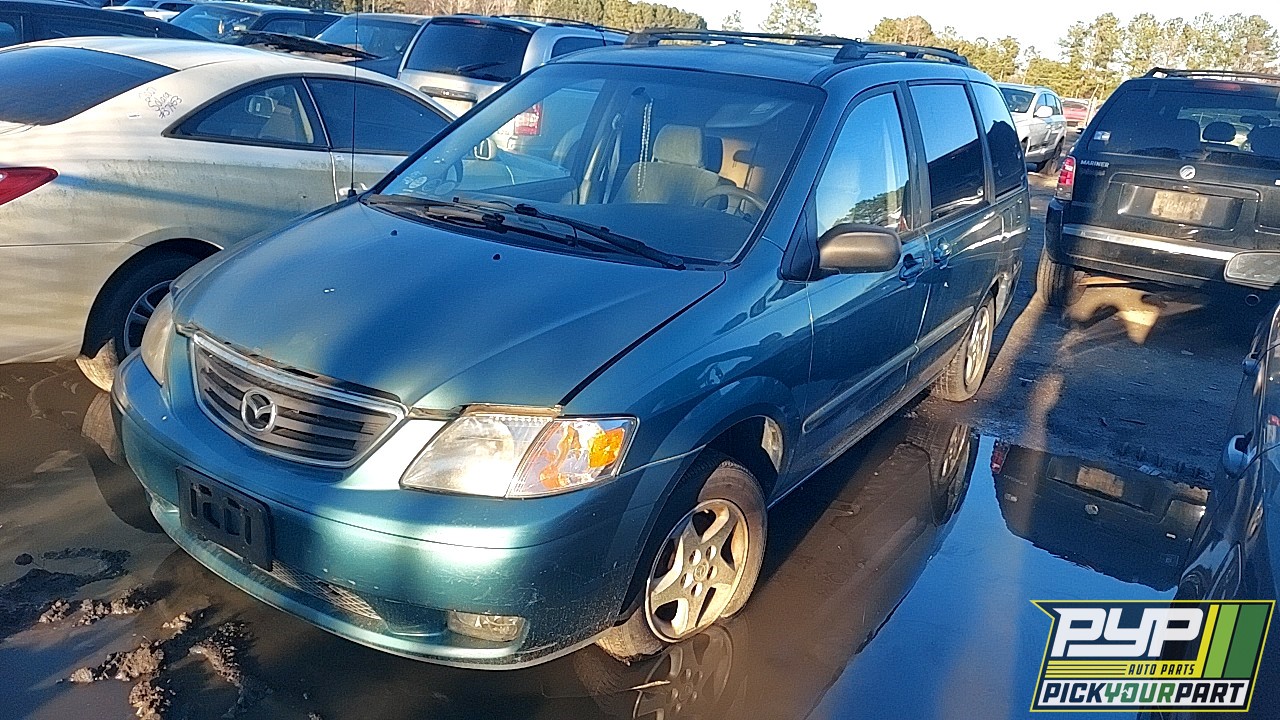 2000 MAZDA MPV partes disponibles