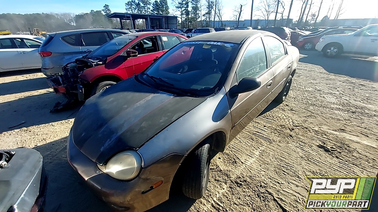 2000 DODGE NEON partes disponibles