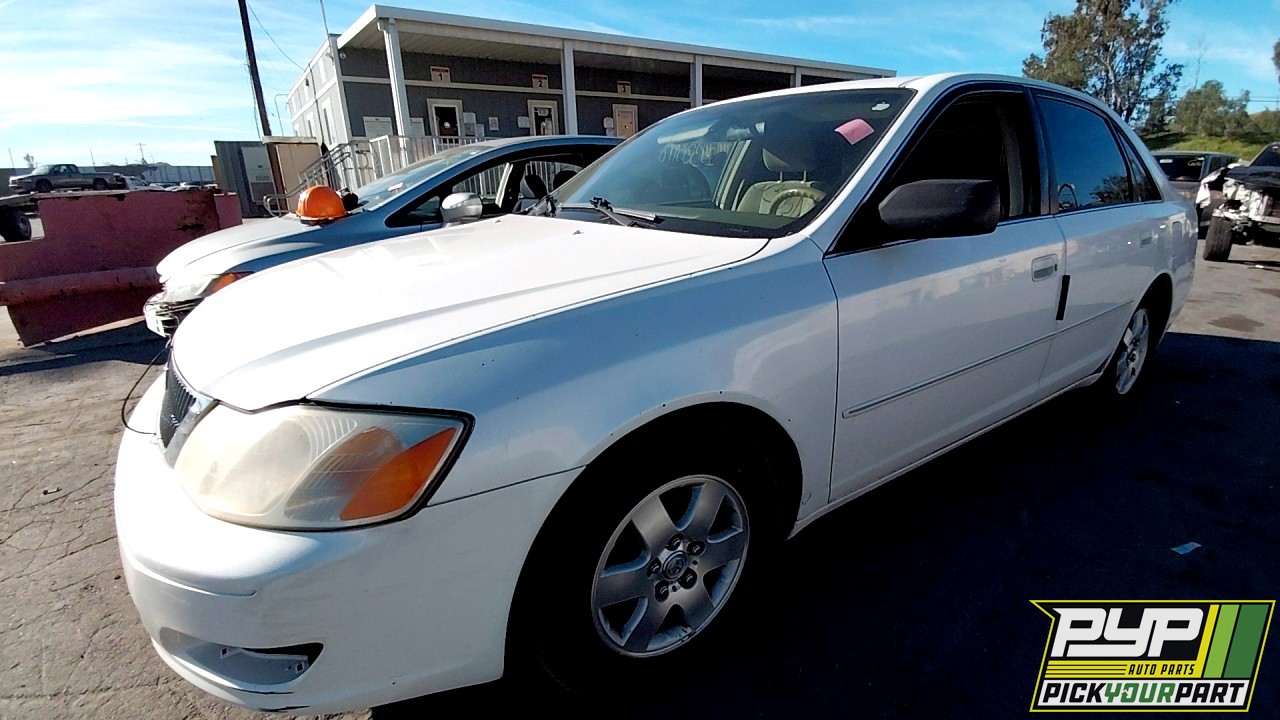 2000 TOYOTA AVALON partes disponibles
