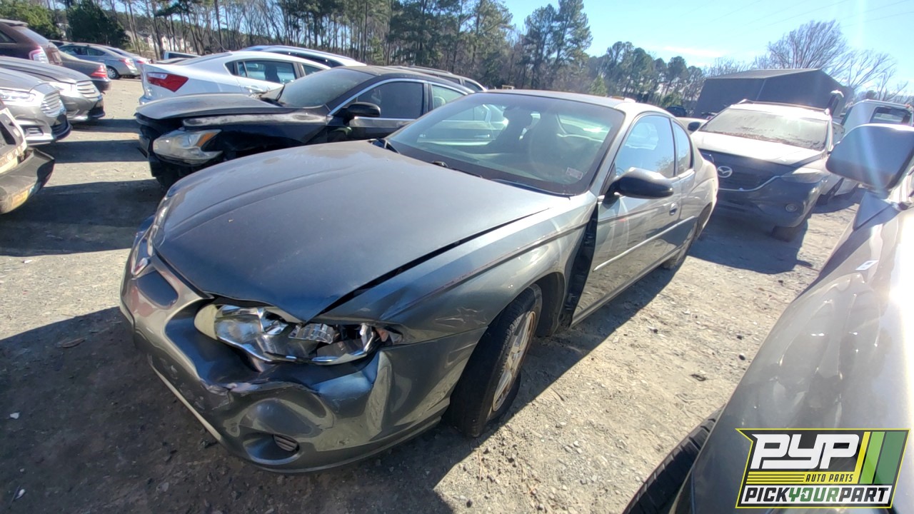 2004 CHEVROLET MONTE CARLO partes disponibles