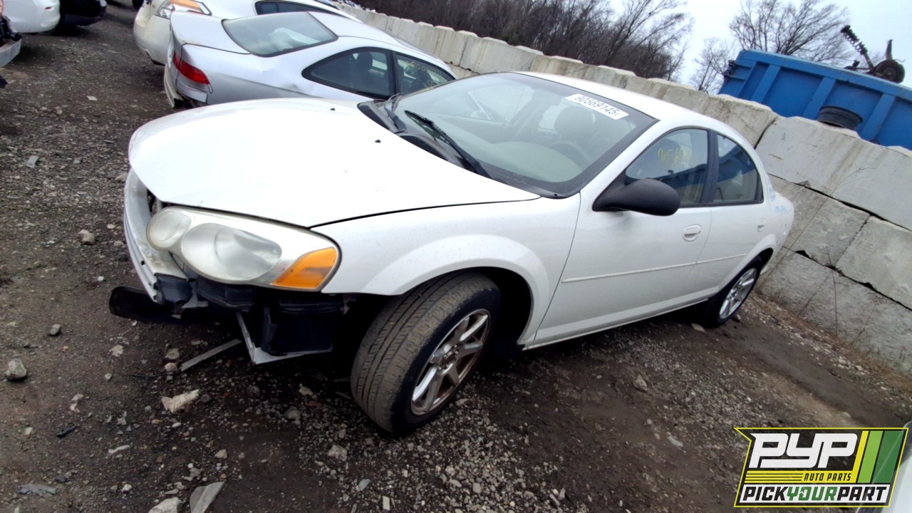 2006 CHRYSLER SEBRING partes disponibles