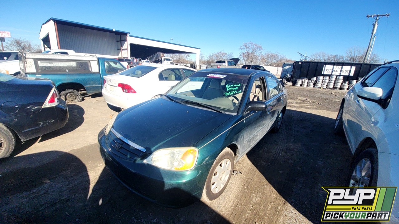 2002 HONDA CIVIC available for parts