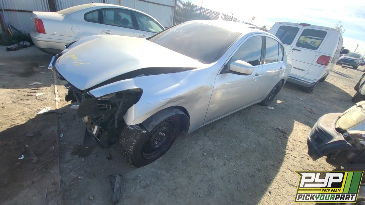 2011 INFINITI G25 available for parts