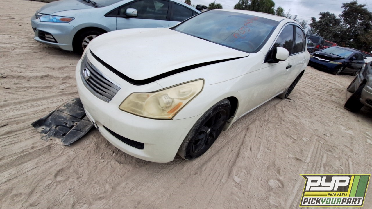 2008 INFINITI G35 partes disponibles