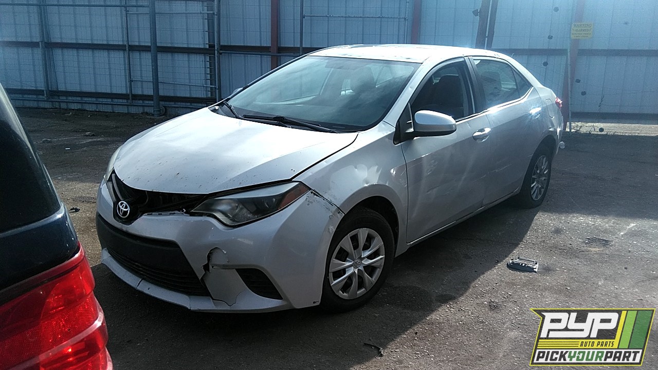 2016 TOYOTA COROLLA available for parts