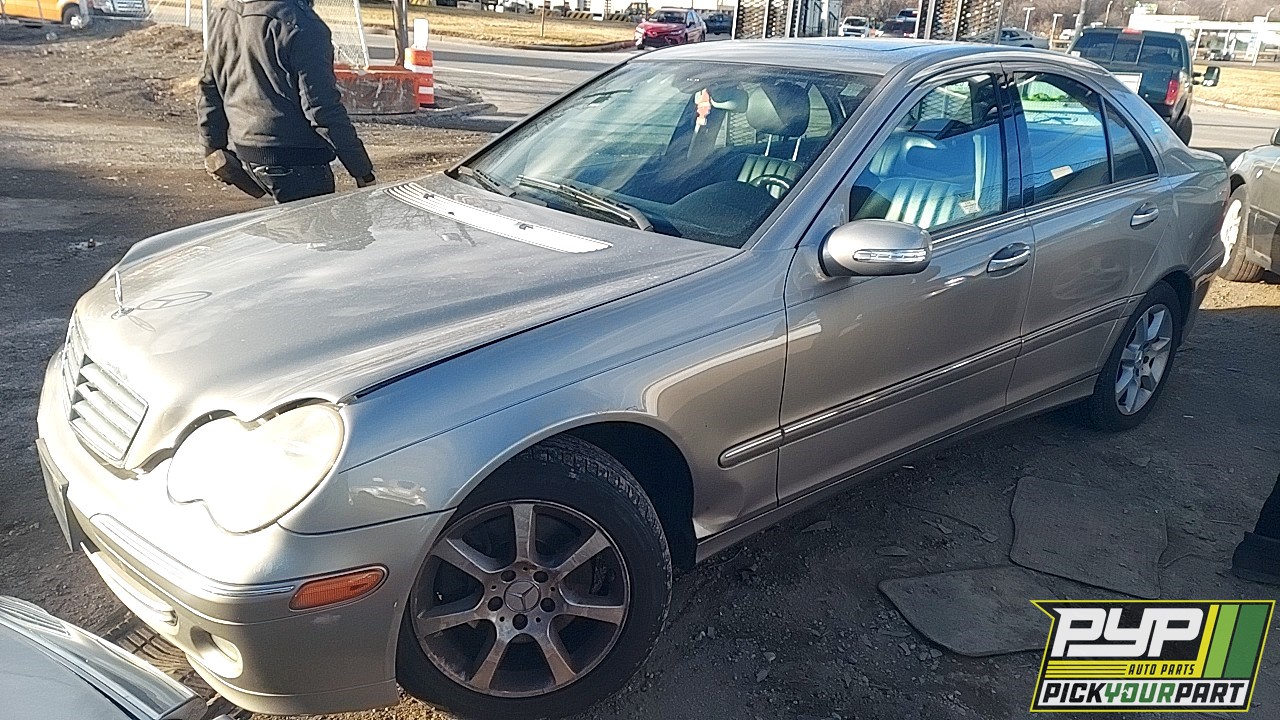 2007 MERCEDES-BENZ C280 partes disponibles