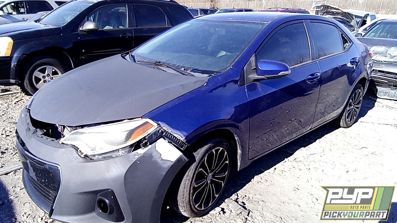 2014 TOYOTA COROLLA partes disponibles