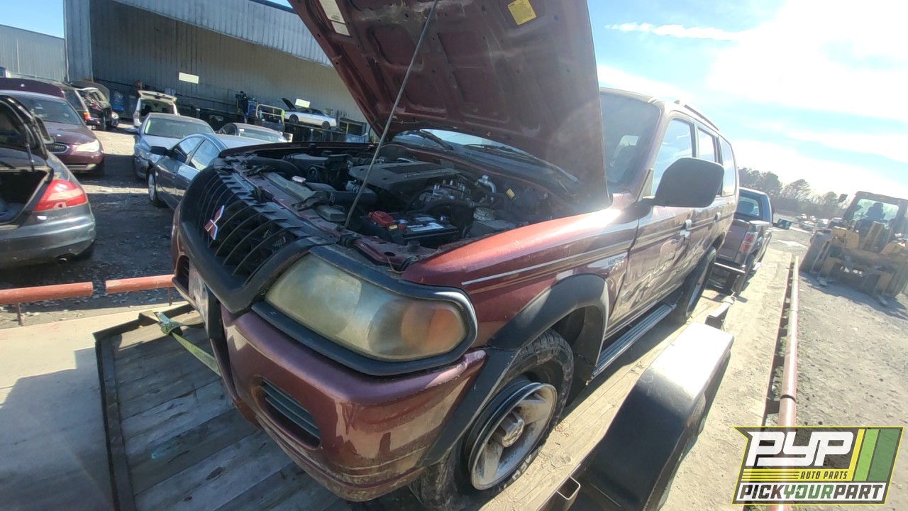 2001 MITSUBISHI MONTERO SPORT partes disponibles