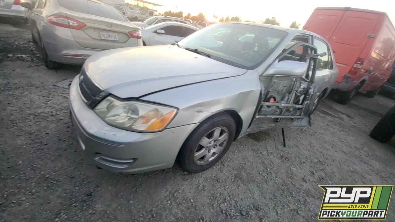 2000 TOYOTA AVALON partes disponibles
