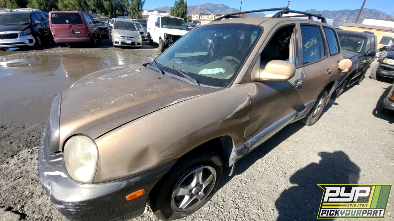 2002 HYUNDAI SANTA FE partes disponibles