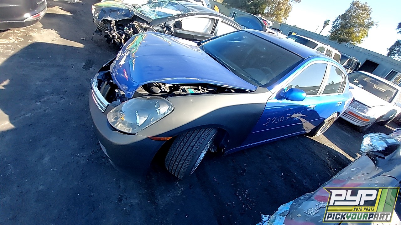 2003 INFINITI G35 partes disponibles