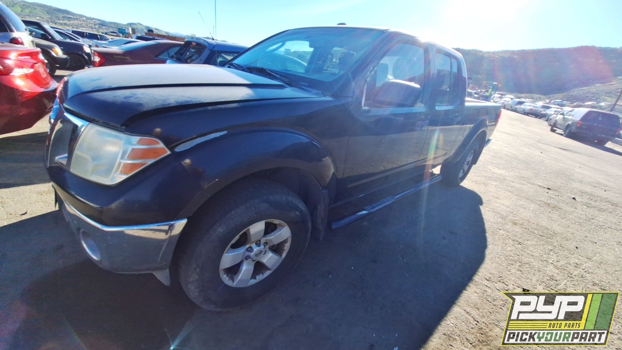 2011 NISSAN FRONTIER partes disponibles