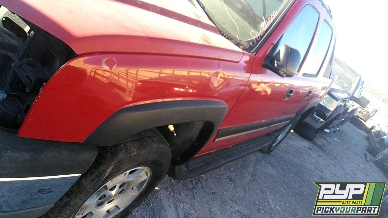 2004 CHEVROLET AVALANCHE 1500 partes disponibles