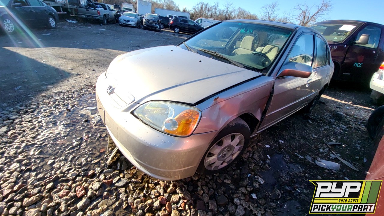 2002 HONDA CIVIC partes disponibles