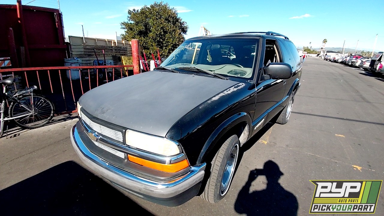 2000 CHEVROLET BLAZER partes disponibles