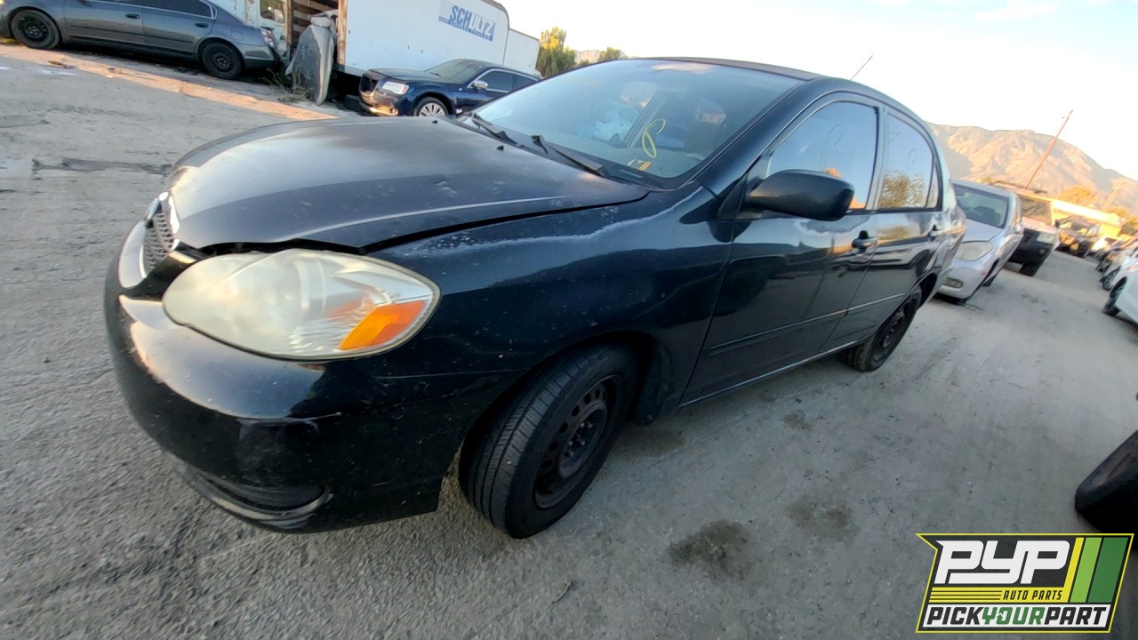 2006 TOYOTA COROLLA partes disponibles