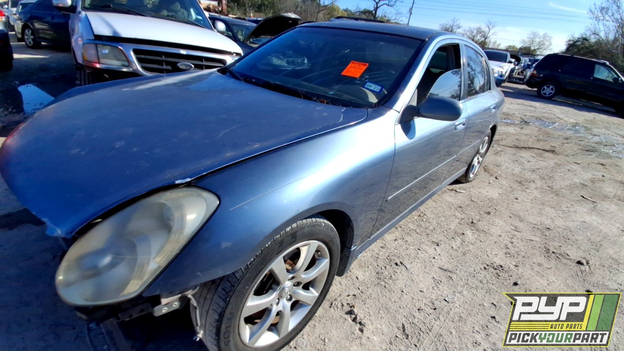 2006 INFINITI G35 available for parts