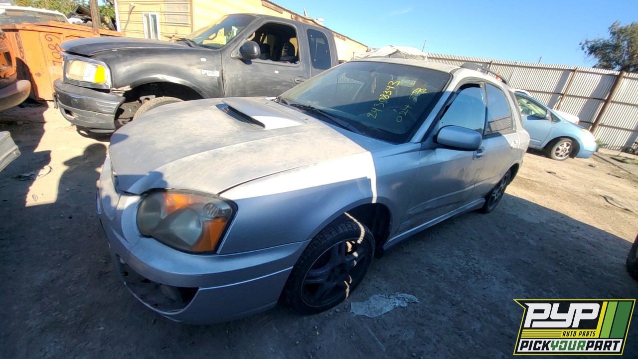 2004 SUBARU IMPREZA partes disponibles