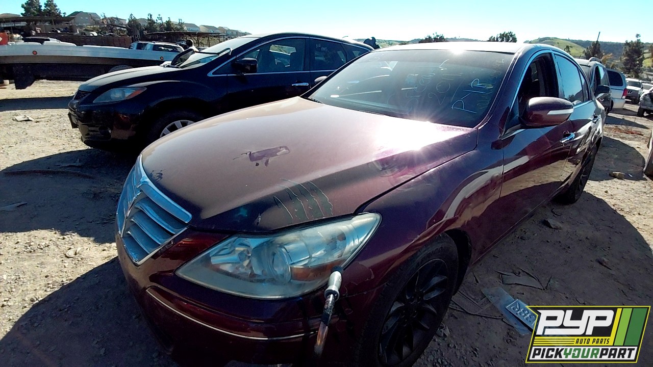 2011 HYUNDAI GENESIS partes disponibles