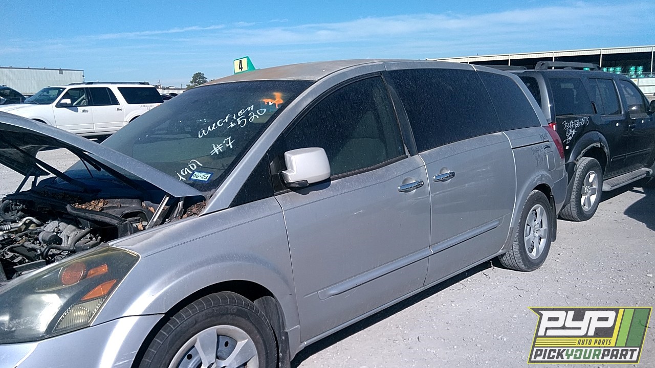 2007 NISSAN QUEST partes disponibles